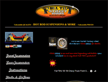 Tablet Screenshot of fulltiltstreetrods.com